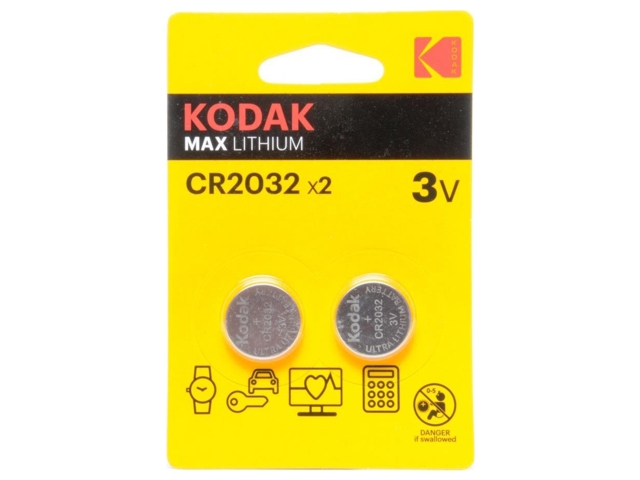 KODAK CR2032 MAX LITHIUM (2 )