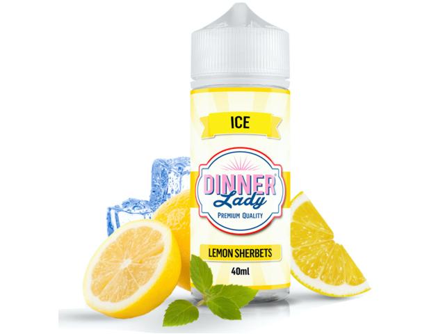 11815 - DINNER LADY FLAVOUR SHOT MIX AND SHAKE LEMON SHERBETS ICE 40/120ml ()   VG