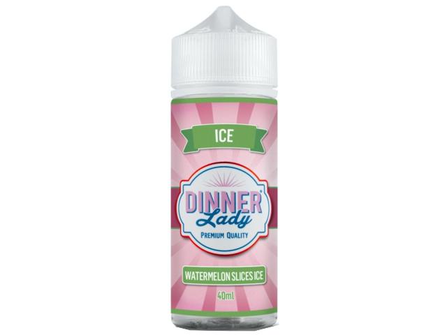 DINNER LADY FLAVOUR SHOT MIX AND SHAKE WATERMELON SLICES ICE 40/120ml (καρπούζι) μίξη με VG