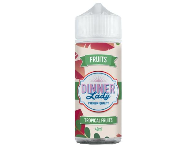 DINNER LADY FLAVOUR SHOT MIX AND SHAKE TROPICAL FRUITS 40/120ml (γκουάβα, ανανάς και κρέμα) μίξη με VG
