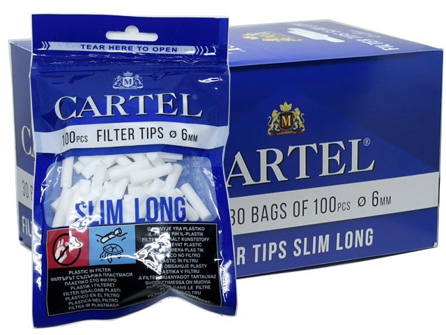   30  Cartel Filter Slim Long 6mm  100        22mm