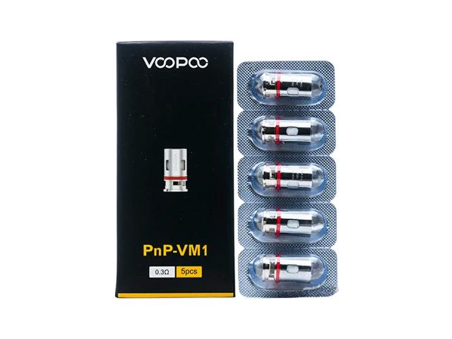 Voopoo PnP-VM1 0.3ohm COILS για pnp tank (5 αντιστάσεις)