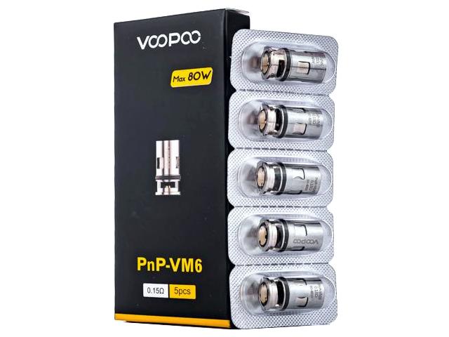 Voopoo PnP-VM6 0.15ohm COILS  pnp tank (5 )