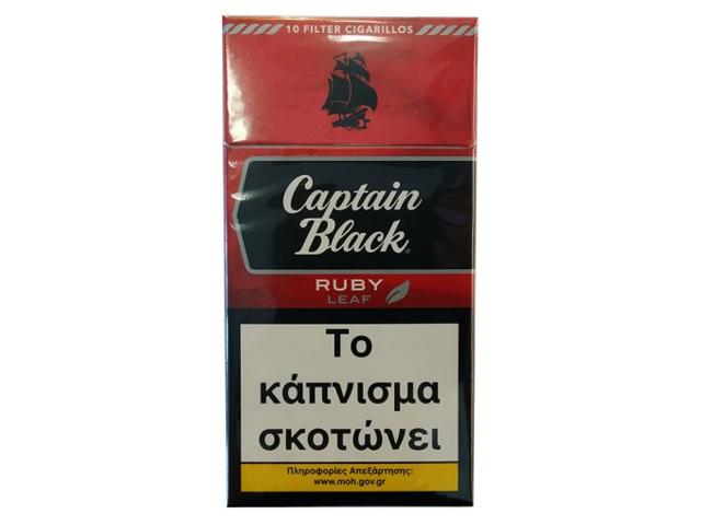 Captain Black Ruby 10 Filter Cigarillos ()