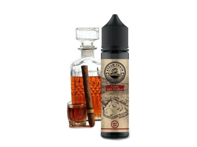 11988 - STEAMTRAIN Flavour Shot NARIZ DEL DIABLO 20ml / 60ml (καπνικό με ουίσκι Bourbon)
