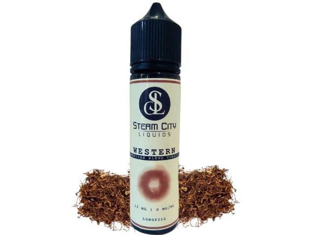 12183 - STEAM CITY WESTERN FLAVOUR SHOT 12/60ML ()