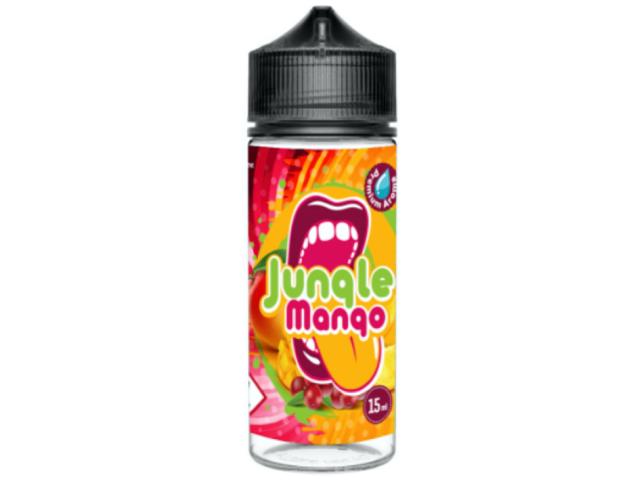 BIG MOUTH Shake And Vape JUNGLE MANGO 15/120ml (μάνγκο με βατόμουρα)