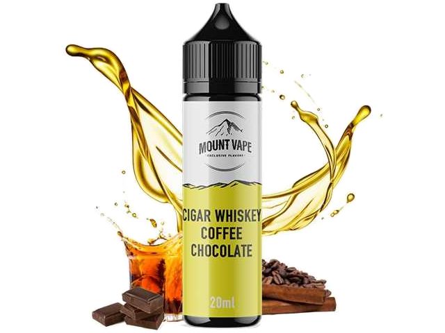 12257 - MOUNT VAPE Flavor Shots CIGAR WHISKEY COFFEE CHOCOLATE 20/60ML (  ,   )