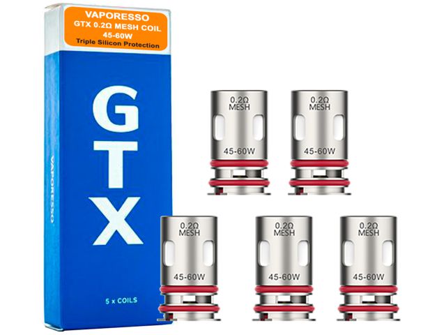   Vaporesso GTX 0.2ohm MESH (5 coils)