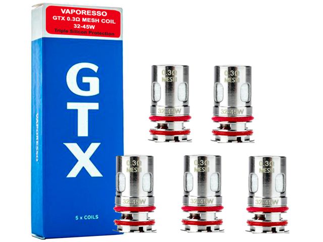   Vaporesso GTX 0.3ohm MESH (5 coils)