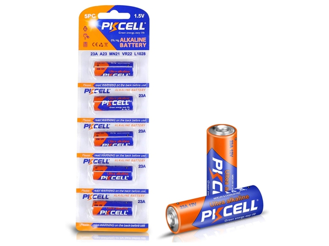 PKCELL 23A ALKALINE  (5 )