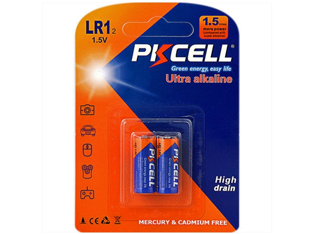 12283 - PKCELL LR1 ULTRA ALKALINE  (2 )