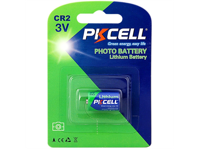 12286 - PKCELL CR2 PHOTO BATTERY LITHIUM 3V