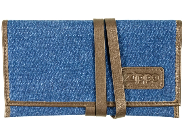 12300 -  ZIPPO KS jeans/leatherette mocca 2007220