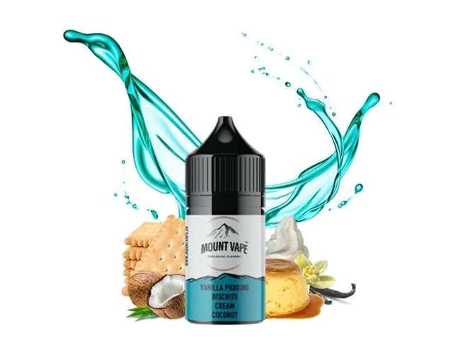 MOUNT VAPE Flavor Shots VANILLA PUDDING BISCUITS CREAM COCONUT 10/30ML ( ,  ,   )