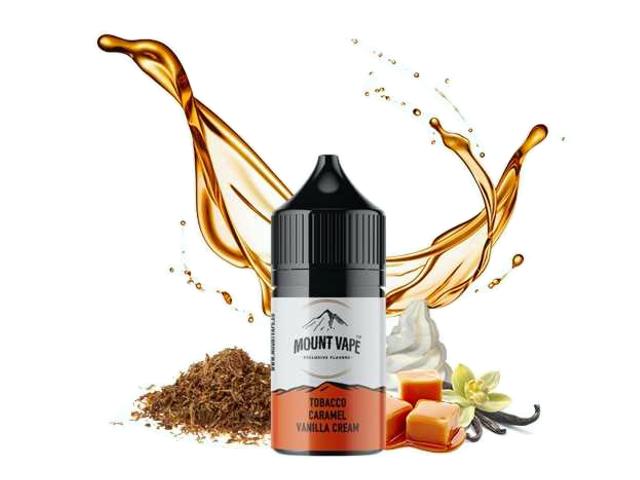 12304 - MOUNT VAPE Flavor Shots TOBACCO CARAMEL VANILLA CREAM 10/30ML (  ,   )