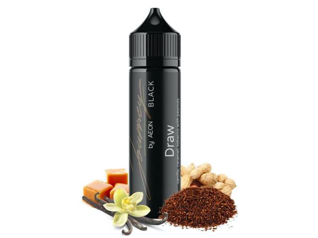 12337 - AEON JOURNEY Flavor Shots BLACK DRAW 15/60ML (καπνικό με καραμέλα, βανίλια και φιστίκι)