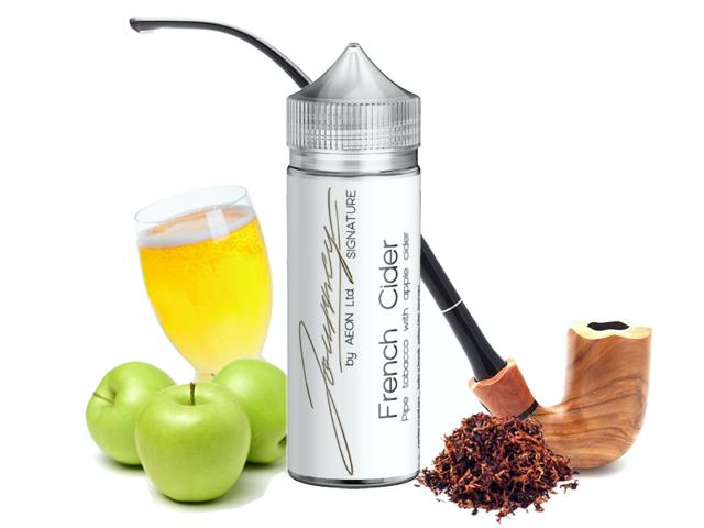 12350 - AEON JOURNEY SIGNATURE Flavor Shots FRENCH CIDER 24/120ML (καπνός πίπας με μηλίτη και μήλα)