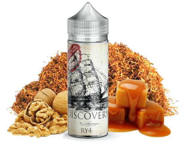 12353 - AEON DISCOVERY Flavor Shots RY4 24/120ML (καπνικό με βανίλια, καραμέλα και ξηρούς καρπούς)