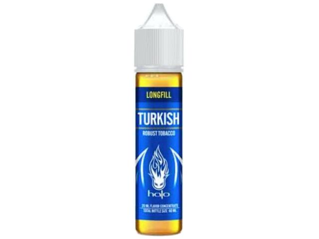 12428 - HALO BLUE TURKISH MIX AND VAPE 20/60ML (έντονο καπνικό)