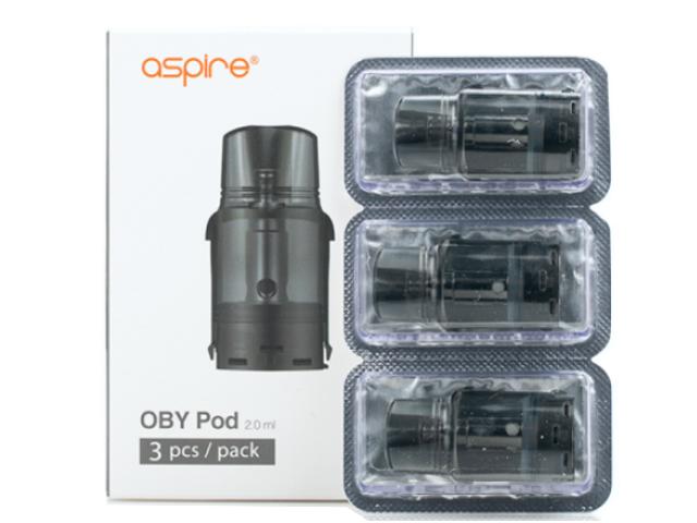 Aspire OBY Pod 2ml with coil 1.2ohm (3 ανταλλακτικά)