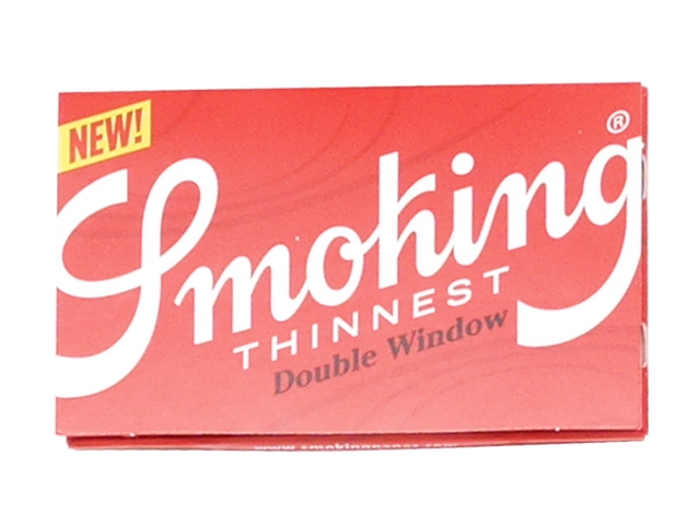 12481 - Χαρτάκια Smoking Thinnest DOUBLE WINDOW 120 (10γρ/μ2)