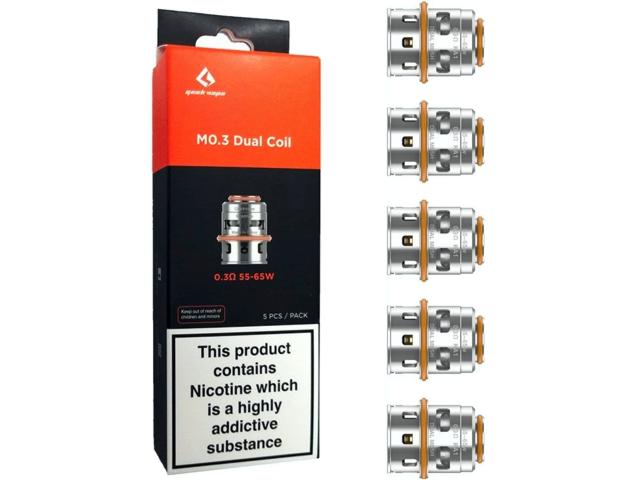 12497 - GeekVape M 0.3ohm DUAL COILS (5 )