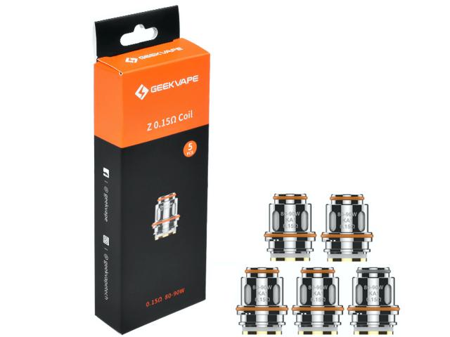 12512 - GeekVape Z 0.15ohm COILS (5 )