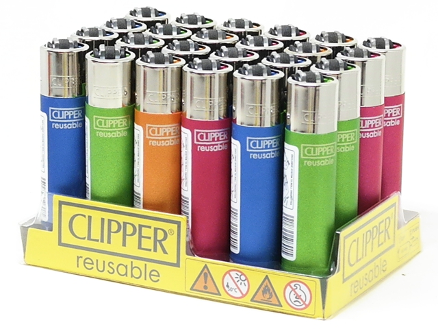 12531 - CLIPPER METALLIC FLUO LARGE  D24 (  24)