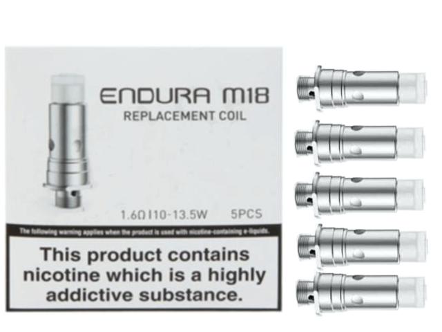 12543 - ENDURA M18 BVC 1.6ohm by Innokin (5 coils) 