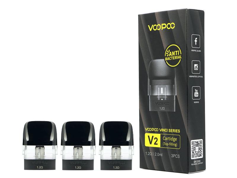 VooPoo DRAG NANO 2 Pod 2ml with coil 1.2ohm (3 )