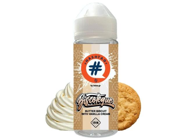 12579 - HASHTAG FLAVORSHOTS BISCOTEQUE Shake and Vape 24/120ML (   )