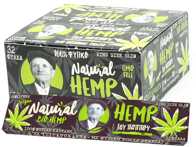    47793 Natural Hemp King Size Slim (  50)