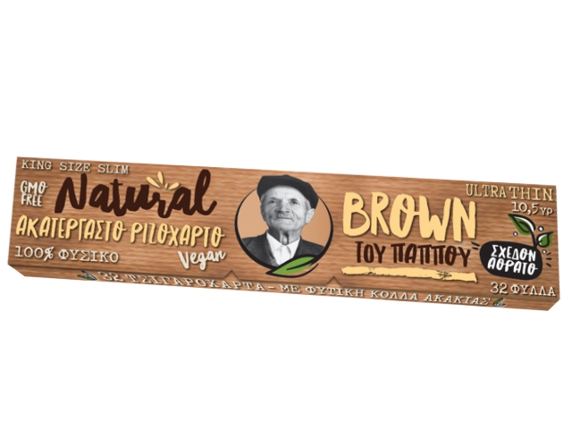    47791 Natural Brown KS Slim   32