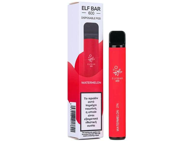     ELF BAR 600 WATERMELON 20mg () 2ml