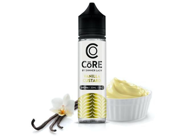 12698 - DINNER LADY CORE FLAVOUR SHOT VANILLA CUSTARD 20/60ml ( )