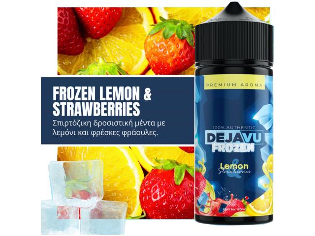  100% AUTHENTIC Flavour Shot FROZEN LEMON & STRAWBERRIES 25ml / 120ml (    )