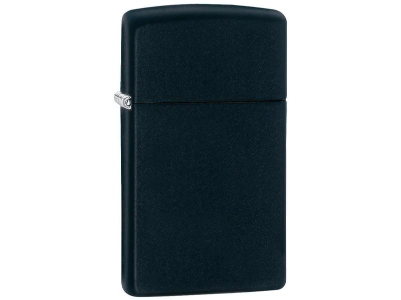 ��������� ZIPPO 1618 SLIM BLACK  MATTE