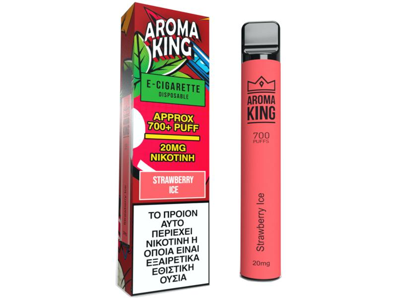 12857 - AK ATOMIC AROMA KING STRAWBERRY ICE με νικοτίνη 20mg (φράουλα με μέντα) 2ml Ηλεκτρονικό τσιγάρο μιας χρήσης