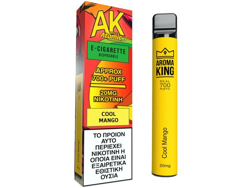 12863 - AK ATOMIC AROMA KING COOL MANGO με νικοτίνη 20mg (μάνγκο με πάγο) 2ml Ηλεκτρονικό τσιγάρο μιας χρήσης