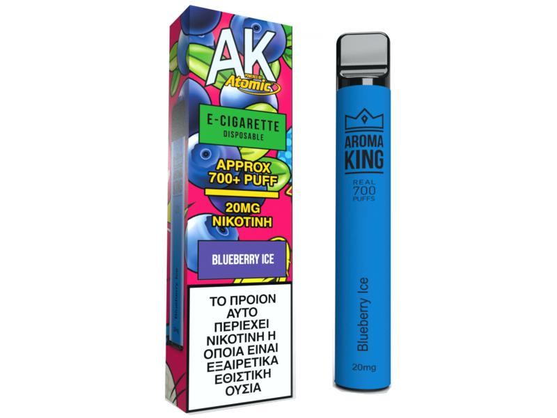 12864 - AK ATOMIC AROMA KING BLUEBERRY ICE με νικοτίνη 20mg (βατόμουρα με μέντα) 2ml Ηλεκτρονικό τσιγάρο μιας χρήσης