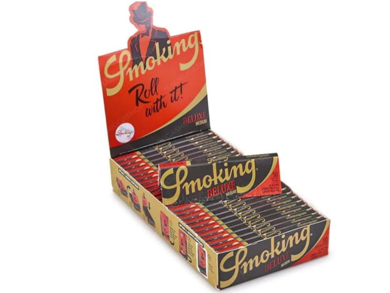 Smoking Deluxe 1 & 1/4 medioum   25  