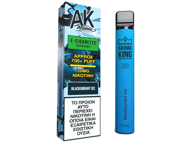 12866 - AK ATOMIC AROMA KING BLACKCURRANT ICE με νικοτίνη 20mg (φραγκοστάφυλλο με μέντα) 2ml Ηλεκτρονικό τσιγάρο μιας χρήσης