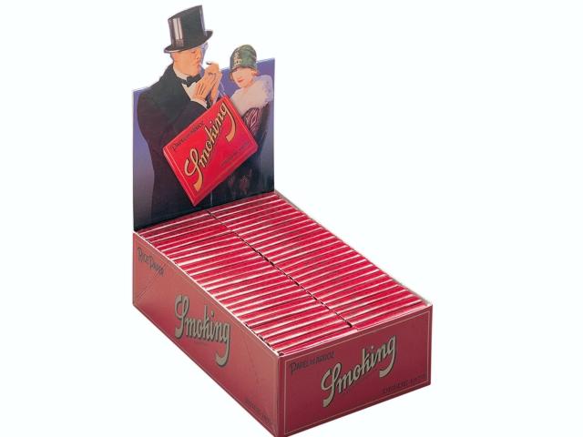 3037 - Κουτί με 50 χαρτάκια στριφτού Smoking ARROZ 1 1/4 μεσαία (τετράγωνο)