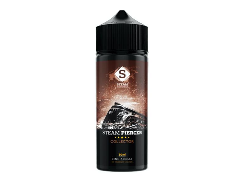 12914 - STEAM PIERCER Flavor Shots COLLECTOR 30/120ML (κρέμα με καρύδα και ουίσκι)