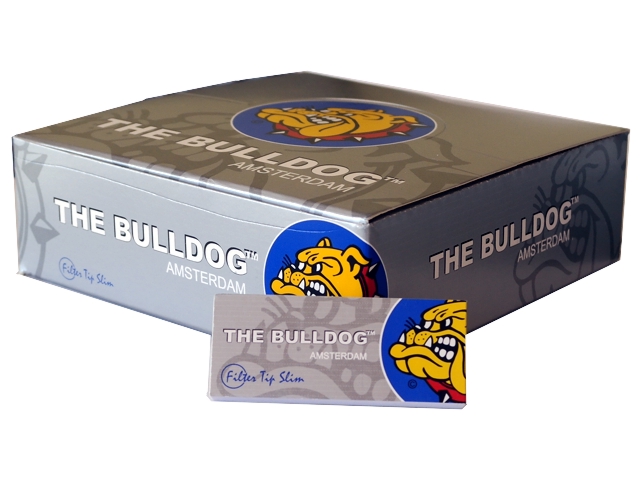 3106 -   50  THE BULLDOG SILVER Filter Tips