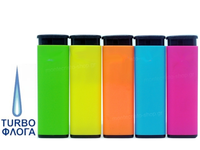 LEON WINDPROOF LIGHTER FLUO COLOURS 170119 no logo