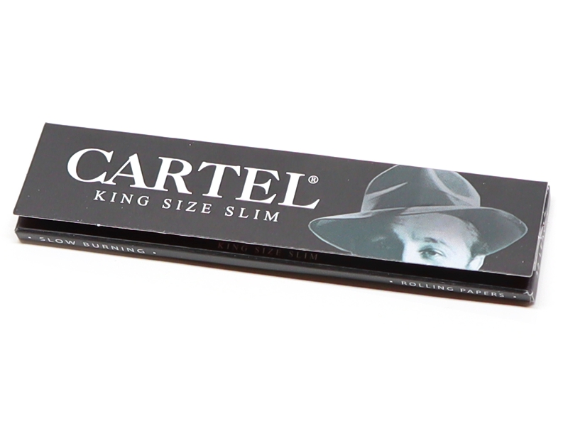   Cartel Black King Size Slim 14gsm