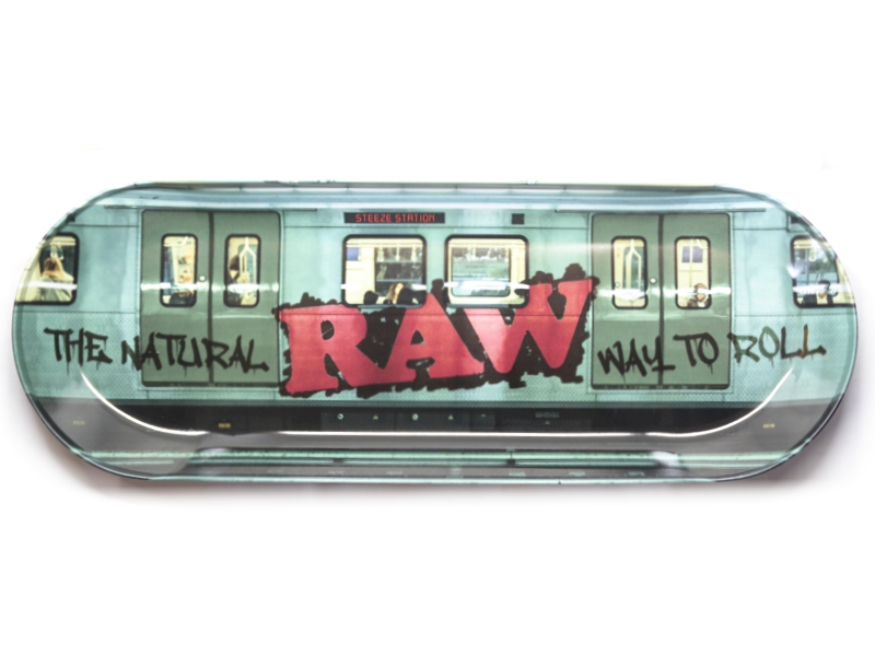 13090 - RAW GRAFFITY SKATE TRAY ROLLING TRAY 14518  