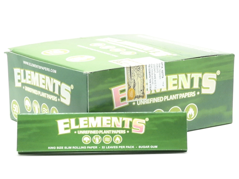   ELEMENTS UNREFINED KS SLIM ( 32  )   50